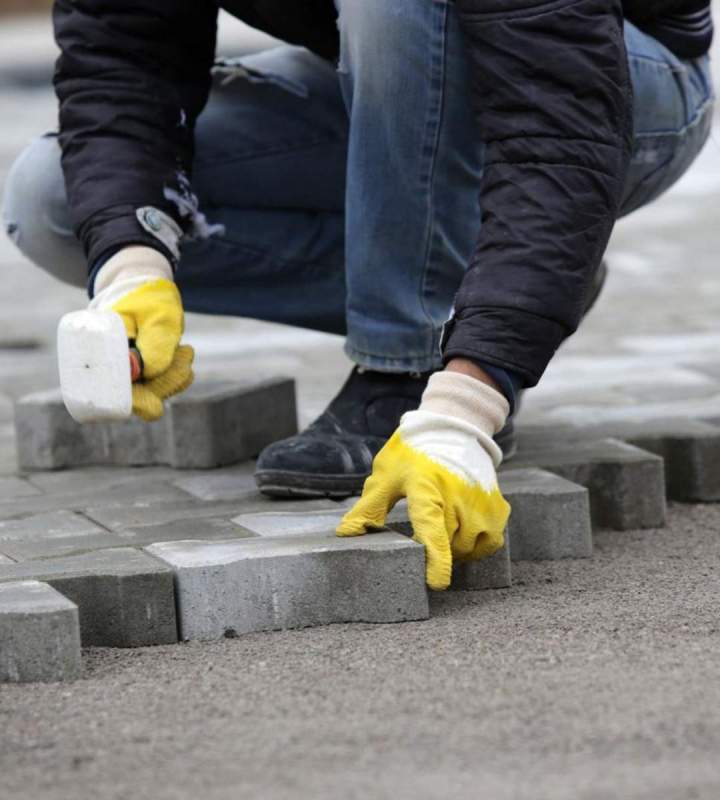 Pavage de sol Montoire-sur-le-Loir