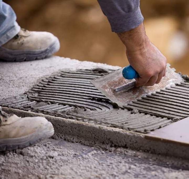 Maçonnerie au sol Montoire-sur-le-Loir