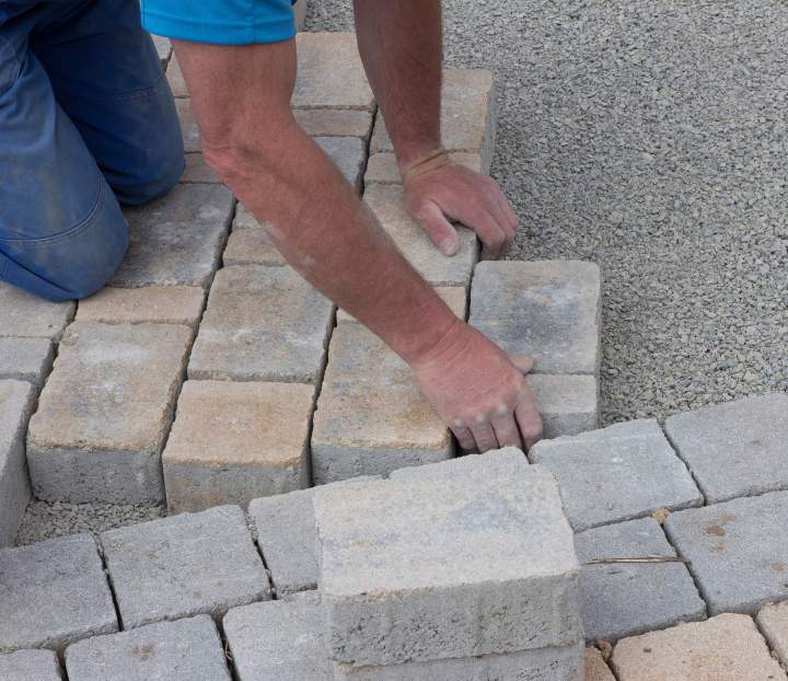 Pose de pavés Montoire-sur-le-Loir